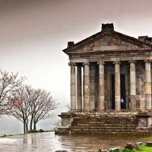 Hellenistic temple  in Garni